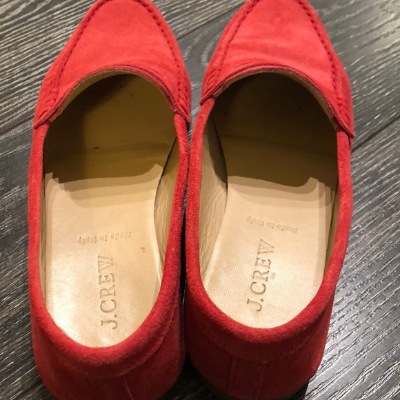 JCrew suede loafer pink Sz 8 James Suede Loafer - Picture 5 of 9